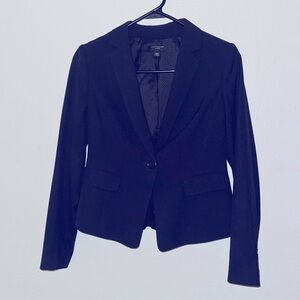 Ann Taylor 00P navy blue suit coat like brand new. - 4-piece set available !!!